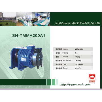 Moteur d&#39;ascenseur sans engrenage (SN-TMMA200A1)